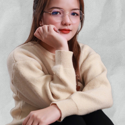 Gọng kính hợp kim thời trang nam nữ siêu nhẹ siêu bền OURESS 8074