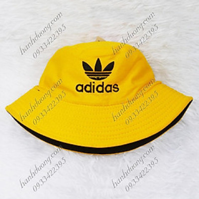 Nón tai bèo thêu 2 mặt thêu hình 3 lá độc đáo thời trang, cá tính phù hợp cho cả nam và nữ