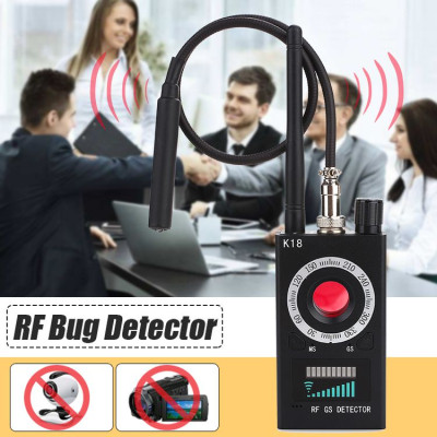 Máy phát hiện Theo Dõi Camera, GPS, Định Vị K18 RF Detector Cao Cấp - Hàng Nhập Khẩu