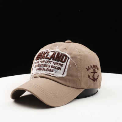 Nón unnisex kaki cotton hàn quốc