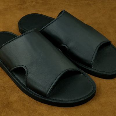 Dép Nam Sampo huyền thoại quai da bò đế cao su chống trơn trượt (có bán sỉ)