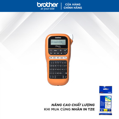 Máy in nhãn cầm tay Brother PT-E110 - Hàng chính hãng