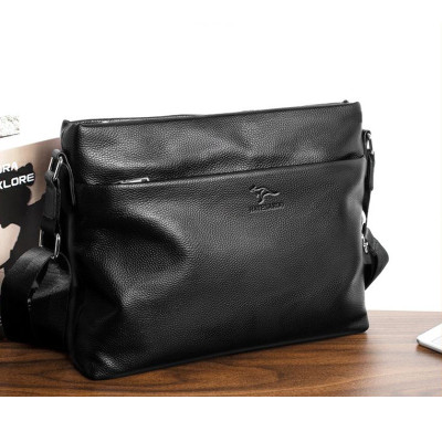 Túi đeo chéo nam DA BÒ THẬT - BEE GEE DCN9412