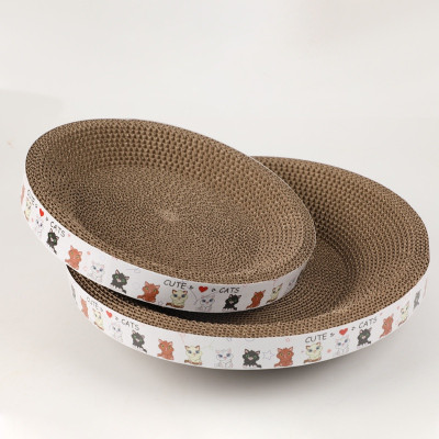 Bàn Cào Móng Cho Mèo Hình Hoa - Hình Con Cua - Kèm Banh Lục Lạc Chớp Đèn