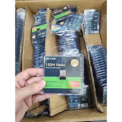 USB Thu Wifi cho PC - Laptop LB-Link NaNo Tiện Lợi - Hàng Nhập Khẩu