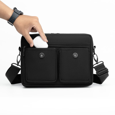 Túi đeo chéo nam nữ Thương hiệu NATOLI nhiều ngăn đi chơi đi học cao cấp BST Energetic CrossBag T12