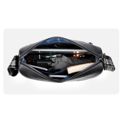 Túi đeo chéo nam DA BÒ THẬT - BEE GEE DCN9426