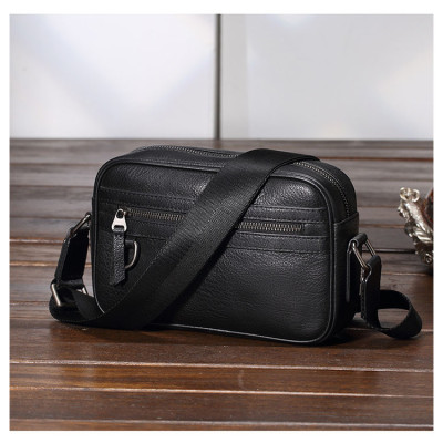 Túi đeo chéo nam nhỏ da bò thật BAOHA LEATHER BHM1238 Túi đeo vai mini