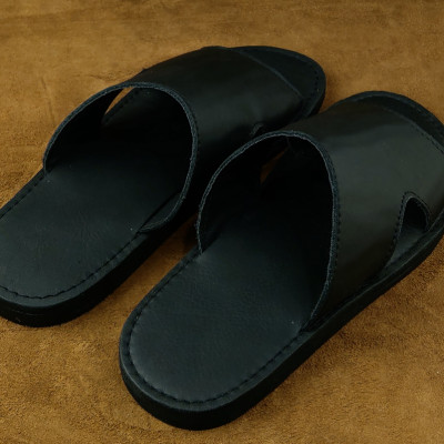 Dép Nam Sampo huyền thoại quai da bò đế cao su chống trơn trượt (có bán sỉ)