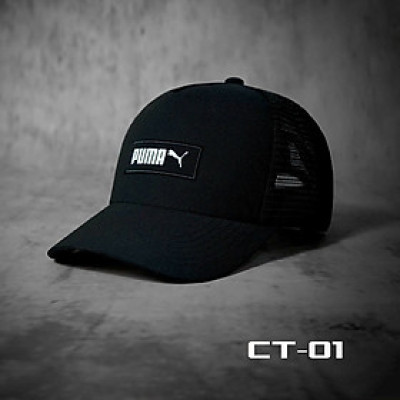 Nón kết, mũ lưỡi trai Pu.ma vải nhung phối lưới form chuẩn thời trang siêu đẹp