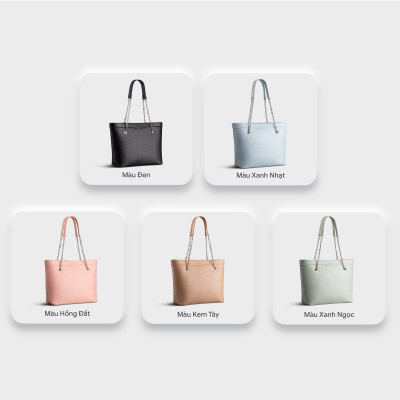 Túi Lata ( Thời trang nữ đi làm cỡ trung - Túi xách da TX14 )