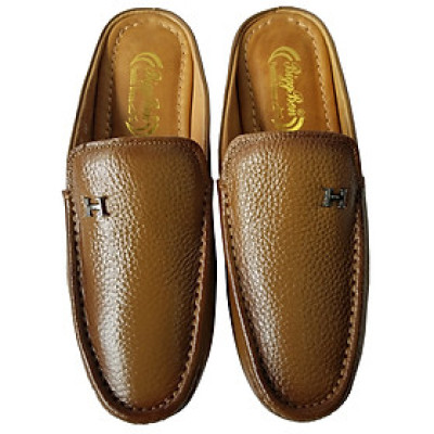 Dép Bít Đầu Nam BIGGBEN Da Bò Thật Cao Cấp SB126