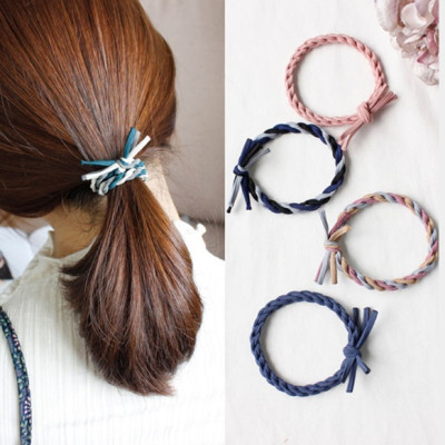 Dây thun cột buộc tóc nữ - Combo 10 cái (màu ngẫu nhiên)