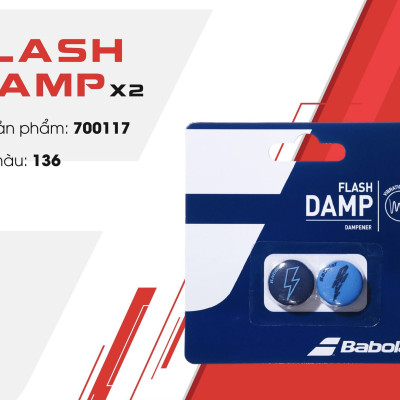 Giảm rung Babolat Flash Vibration - Vỉ X2 (700117)