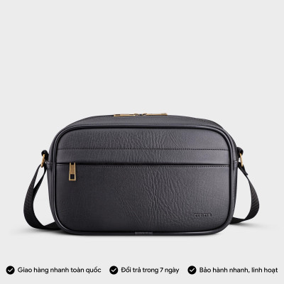 Túi Trita ( Thời trang nam bo viền thời trang - Túi đeo chéo da RTN10 )