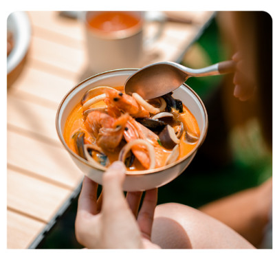 Bát, đĩa, cốc tráng men NatureHike CNK2300CW013