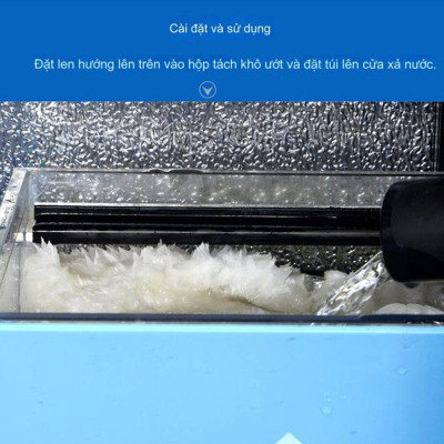 Túi Lọc Hồ Cá Loại To 20x54cm, 2 lớp siêu dầy, loại bỏ cặn bẩn, chống tràn bể cá