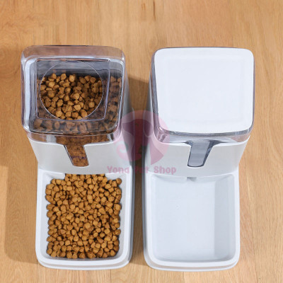 Khay Bát Ăn Khay Bát Uống Tự Động Cho Chó Mèo Cao Cấp 3,5L - YonaPetshop