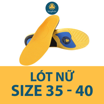 Lót giày thể thao EVA 4D ốp mút PU cứng giảm chấn vòm ngang và chống thốn gót - buybox - BBPK180