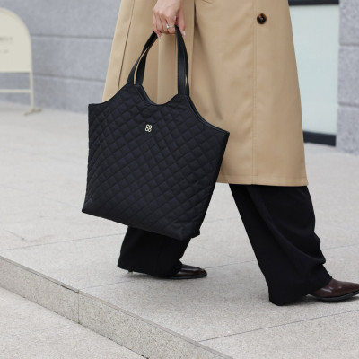 Túi xách nữ dung tích lớn màu trơn  giản dị , túi xách nữ mới  ,  túi đeo vai dưới cánh tay túi tote