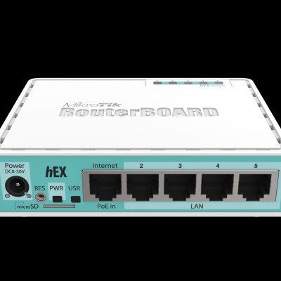 Cân bằng tải Router hEx Mikrotik RB750Gr3 - Hàng nhập khẩu