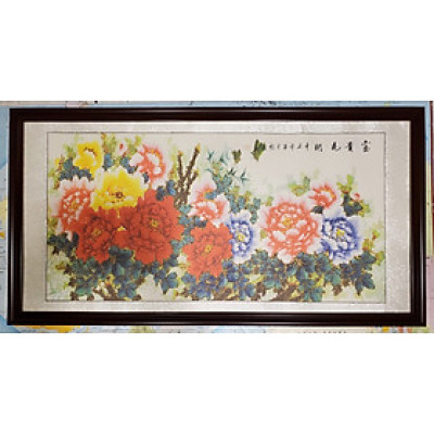 TRANH THỦY MẶC -MẪU ĐƠN PHÚ QUÝ