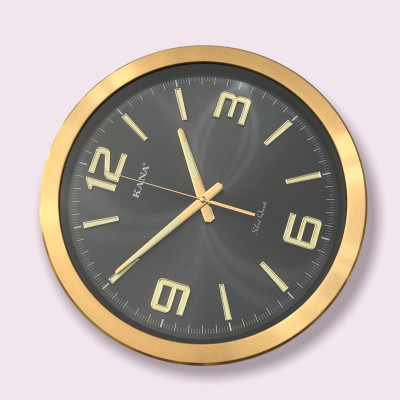 Đồng Hồ treo tường KN-S45B (Đen dạ quang)