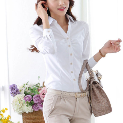 Sơ mi nữ công sở tay dài sm44