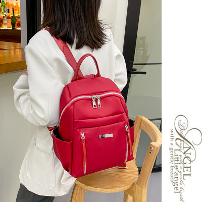 Balo Nữ Cao Cấp, Balo Nữ Dây Kéo Đôi Vải Oxford Chống Thấm, Nhiều Ngăn Rộng Rãi Tiện Dụng, Balo Đi Chơi, Du Lịch, Dã Ngoại