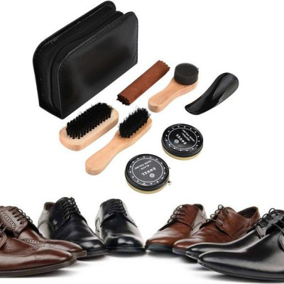 Bộ dụng cụ đánh giày, bộ xi đánh giày 7 món tiện lợi