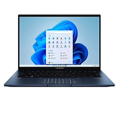 Máy Tính Xách Tay Laptop Asus Zenbook Q409ZA-EV0.I5256BL ( Intel Core i5.1240P/8GB LPDDR4/SSD 256GB/Intel Iris Xe Graphics/14inch OLED WQ/Win11/Blue ) - Hàng Chính Hãng