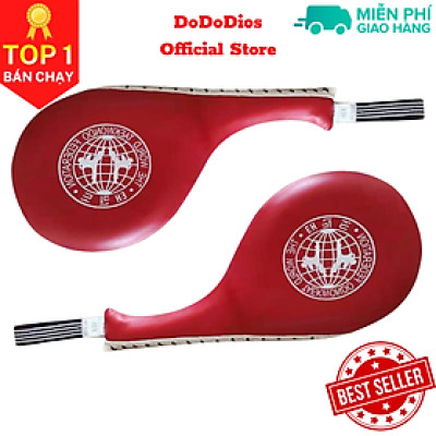 Đích Đá Đấm Tập Võ Thuật Cầm Tay Taekwondo, Vovinam, Karatedo Da PU Cao Cấp Cho Trẻ Em và Người Lớn Hãng DoDoDios (1cái)