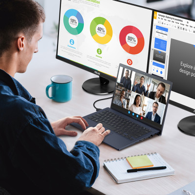 Máy vi tính Laptop Asus ExpertBook B1400 (Chip Intel Core i5-1235U | RAM 16GB | SSD 512GB NVMe | 14