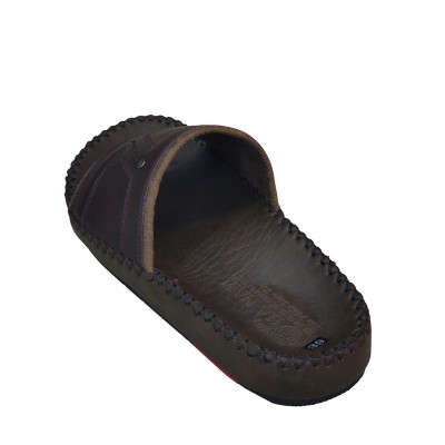 Dép Nam Quai Ngang HÀ NAM Da Bò Thật Cao Cấp DNA2141