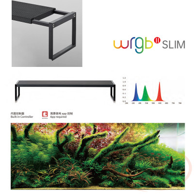 Đèn led Chihiros WRGB 2 Slim 30, 45, 60, 90, 120 cm WRGB2 quang phổ bể thủy sinh cá tép cảnh wrgbii