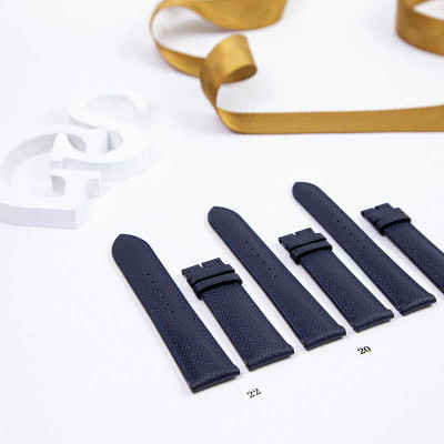 Dây Da Đồng Hồ Cao Cấp - Sang Trọng, Chất Liệu Da Bê EPSOM Nhập Khẩu Từ Pháp, Tiêu chuẩn Châu Âu, Mặt Lót Chống Thấm Mồ Hôi, Tích Hợp Lớp Gia Cố Chống Giãn Đặc Biệt và Chốt Thông Minh Mới Nhất - Hàng Chính Hãng SAIGIO