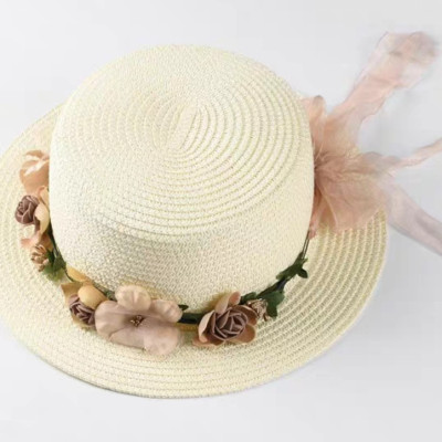 Mũ rộng vành đi biển đẹp Nón rộng vành đi biển Mũ cói đi biển rộng vành Panama thời trang Hàn Quốc dona21040801