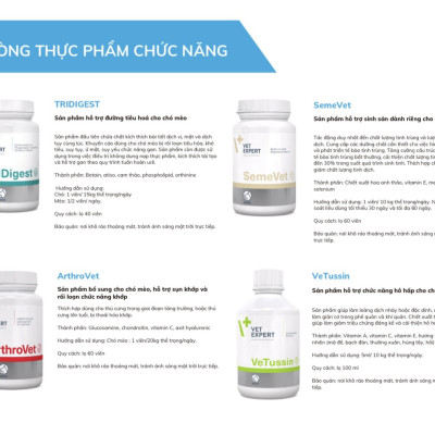 [60 viên] Sản phẩm giúp giảm căng thẳng và các rối loạn hành vi trên thú cưng KalmVet Vet Expert