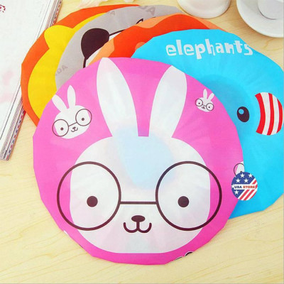 Mũ Tắm Trùm Tóc ĐỘI ĐẦU BẠN GÁI HOẠT HÌNH - Nón Tắm Hình Thú Tránh Ướt Tóc - Mũ Chụp Ủ Tóc Có Thun