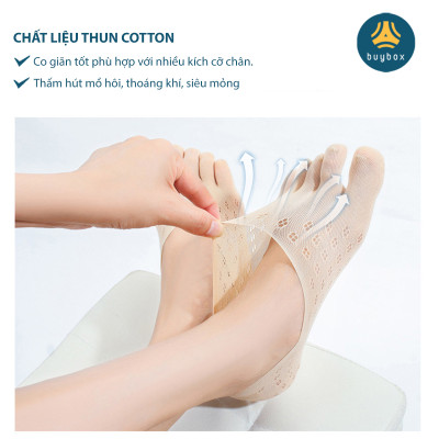Combo vớ cao gót, vớ lười, đệm êm bàn chân cho người thường xuyên mang giày cao gót - Buybox - BBPK284_BBPK287_BBPK339