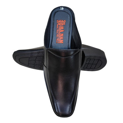 Dép Bít Mũi Nam Da Bò Thật TiTi ĐÔ Cao Cấp GSB20152