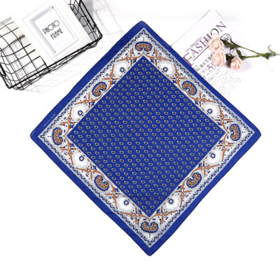 Khăn badana họa tiết vuông cá tính 54x54cm