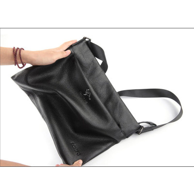 Túi đeo chéo nam DA BÒ THẬT - BEE GEE DCN9412