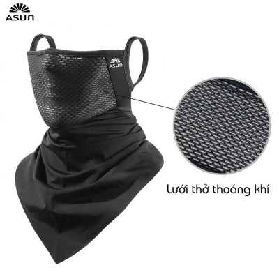 Khăn trùm kín mặt chống nắng, chống tia UV khi đi xe dành cho cả nam và nữ - Hàng chính hãng Khẩu Trang Unisex Văn Phòng Phượt Dã Ngoại Du Lịch