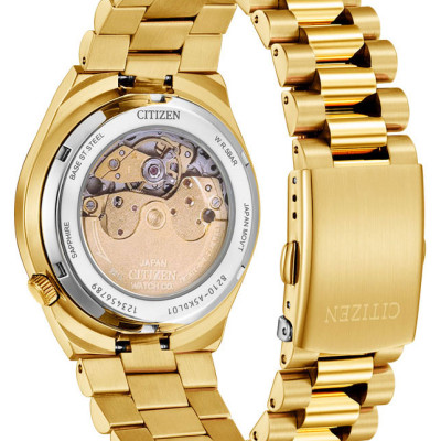 Đồng Hồ Nam Citizen Tsuyosa Dây Thép Không Gỉ Máy Cơ-Automatic NJ0153-82X - Mặt Đỏ (Sapphire)