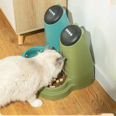 Bát Ăn Và Bình Nước Tự Động An Toàn Và Tiện Lợi Dành Cho Thú Cưng Dung Tích 3,5L