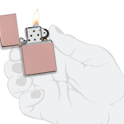 Bật Lửa Zippo High Polish Rose Gold 49190