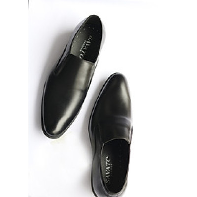 Giày Tây Nam Da Mềm ( Xả Kho ) - Đế Cao Su Mềm Mã CS06-2PVC