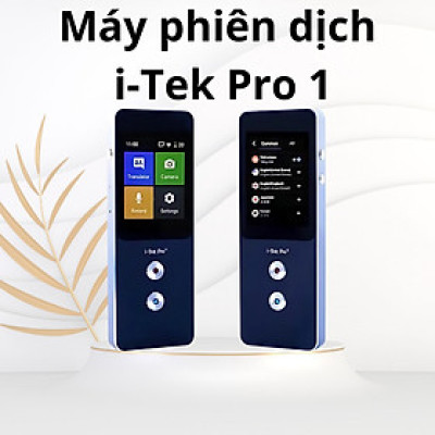 Máy phiên dịch i-Tek Pro 1 (Phiên bản quốc tế) - Hàng chính hãng - Bảo hành 12 tháng