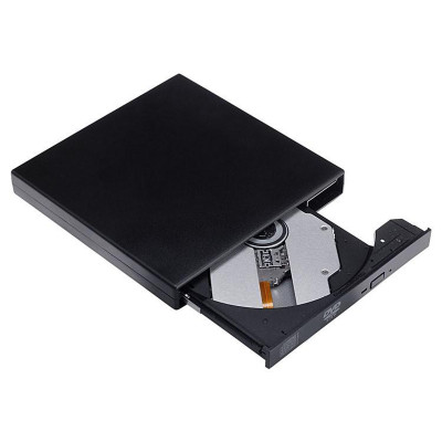 Ổ đĩa dvd rời cho laptop, desktop, máy tính bàn, ổ đĩa quang dvd rw gắn ngoài qua cổng USB hỗ trợ đọc, ghi đĩa dvd, cd không kén đĩa - Hàng chính hãng